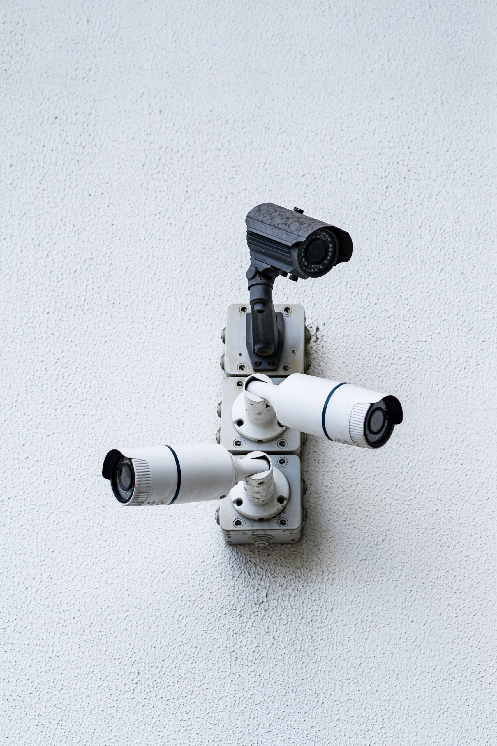 CCTV cameras are installed along the streets